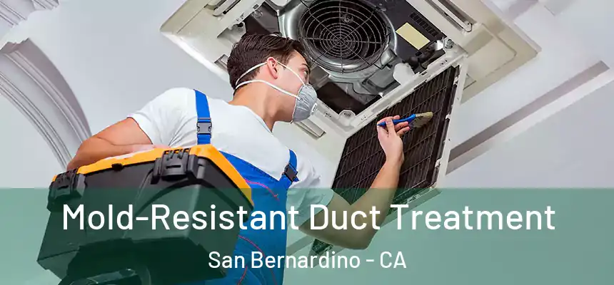  Mold-Resistant Duct Treatment San Bernardino - CA